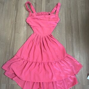 Pink Mini Dress